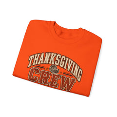 Thanksgiving Crew Sweatshirt - Vintage Turkey Family Holiday Pullover - Fall Apparel
