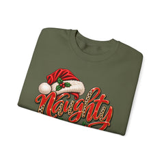 Naughty and Know It Christmas Crewneck Sweatshirt
