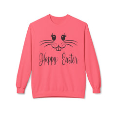 Happy Easter Unisex Fleece Crewneck Sweatshirt