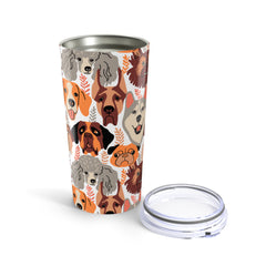 Faces of Pups  20oz Tumbler