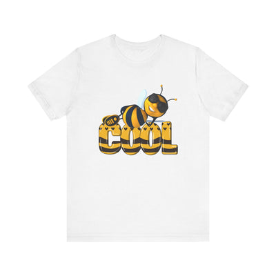 Bee Cool -Unisex Short Sleeve Tee - Fun, Casual Summer T-Shirt