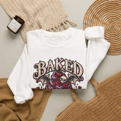 Baked With Bad Intentions Sweatshirt - Halloween Vibes