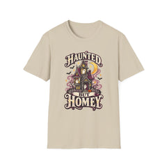 Haunted But Homey T-Shirt — Cute Vintage Haunted House Halloween Tee BP