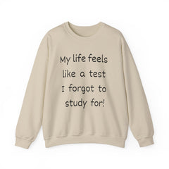 Funny Unisex Sweatshirt - I forgot to study