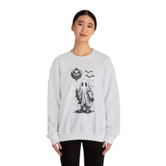 Spooky Ghost Sweatshirt - Cozy Halloween Apparel for Men & Women, Unisex Crewneck, Fall Fashion, Gifting Idea