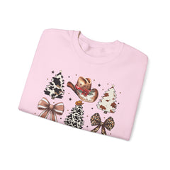 Rustic Coquette Christmas Sweatshirt