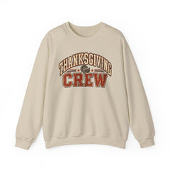 Thanksgiving Crew Sweatshirt - Vintage Turkey Family Holiday Pullover - Fall Apparel