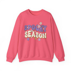 Spooky Season Crewneck Sweatshirt, Unisex Fall Apparel, Halloween Fashion, Cozy Sweatshirt, Autumn Gift Idea, Seasonal Clothing