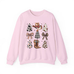 Rustic Coquette Christmas Sweatshirt