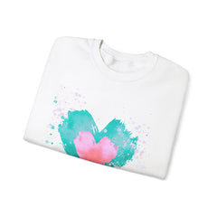 Watercolor Hearts - Valentine's Day Sweatshirt