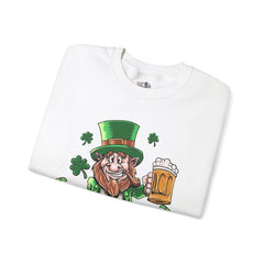 St. Patrick's Day Unisex Crewneck- Cheers Leprechaun