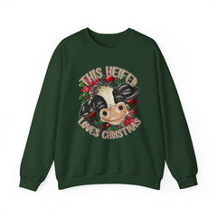 Christmas Cow Sweatshirt