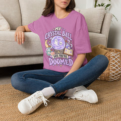 My Crystal Ball Says You’re Doomed T-Shirt — Cute Pastel Fortune-Telling Tee- Halloween- BP