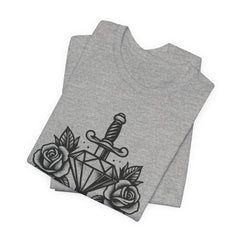 'In Gems We Trust' | Edgy Casual Wear, Gift for Rock Lovers, Men's & Women's Apparel, Perfect for Festivals