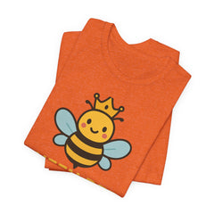 Queen Bee Fizzin' Unisex T-Shirt - Cute Bee Graphic Tee for Bee Lovers