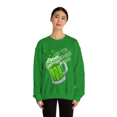 St. Patrick's Day Unisex Crewneck Sweatshirt - Let the Shenanigans Begin