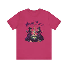 Hocus Pocus Halloween T-Shirt, Witch Tee, Unisex Halloween Shirt, Spooky Season Apparel, Costume Party Top