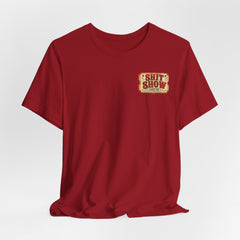 Shit Show Ticket Tee — Vintage Carnival Graphic T-Shirt