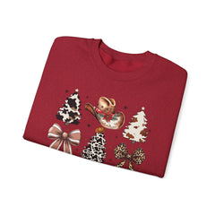 Rustic Coquette Christmas Sweatshirt