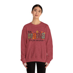 "This Mama Loves Her Pumpkins" Unisex Heavy Blend™ Crewneck Sweatshirt