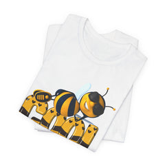 Bee Cool -Unisex Short Sleeve Tee - Fun, Casual Summer T-Shirt