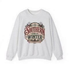 Southern Kind of Winter Crewneck Sweatshirt- Christmas