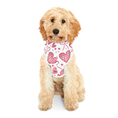 Pet Hoodie - Pink Hearts and Bows - Spoil Your Pet - Valentine's Day