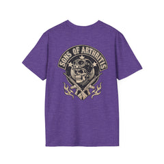 Sons of Arthritis Skull Tee — Military Biker Veteran Graphic T-Shirt