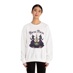 Hocus Pocus Sweatshirt, Cozy Halloween Apparel, Witchy Crewneck, Unisex Fall Fashion, Spooky Season Gifts, Stylish Fall Outfit