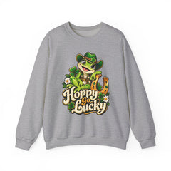 Hoppy Go Lucky Frog St. Patrick’s  Day Sweatshirt