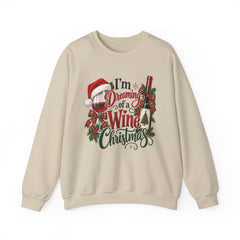 "I'm Dreaming of a Wine Christmas" Holiday Crewneck
