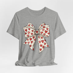 Valentine Heart Bow T-Shirt