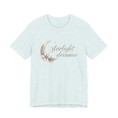 Starlight Dreamer Tee — Moon & Floral Graphic Shirt
