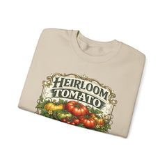 Heirloom Tomato Market Sweatshirt — Vintage Farmhouse Produce Graphic Crewneck