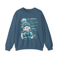 Hot Cocoa Kinda Day Sweatshirt- Winter- Christmas- Snowman