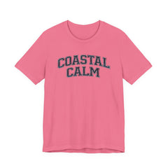 Coastal Calm Tee — Relaxed Beach Vibes Short Sleeve Shirt