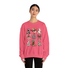 Rustic Coquette Christmas Sweatshirt