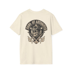 Sons of Arthritis Skull Tee — Military Biker Veteran Graphic T-Shirt