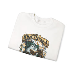 Cursed Books & Cozy Nooks Sweatshirt — Gothic Reading - Halloween BP