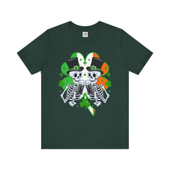 St. Patrick's Day Dead Man Cheers Tee - Unisex Short Sleeve Shirt