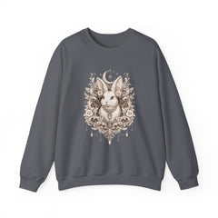 Bunny Moon Floral Crewneck Sweatshirt