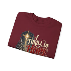 A Thrill of Hope Christmas Sweatshirt