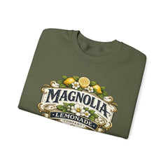 Magnolia Lemonade Vintage Logo Crewneck Sweatshirt