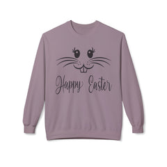 Happy Easter Unisex Fleece Crewneck Sweatshirt
