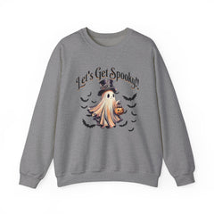 Spooky Ghost Crewneck Sweatshirt, Funny Halloween Sweatshirt, Cozy Fall Fashion, Unisex Sweater, Ghost Lover Gift