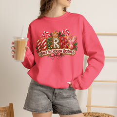 Christmas Cookie 'Make The Season Bright' Crewneck Sweatshirt