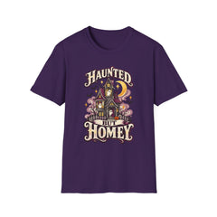 Haunted But Homey T-Shirt — Cute Vintage Haunted House Halloween Tee BP