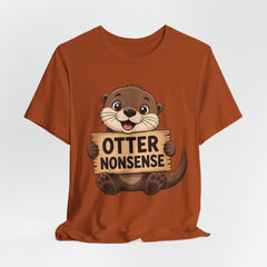 Otter Nonsense T-Shirt — Cute Otter Pun Tee