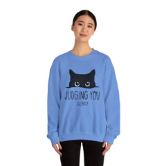 Cat - Judging You Silently Crewneck Sweatshirt