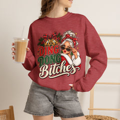 Ding Dong Bitches Christmas Sweatshirt